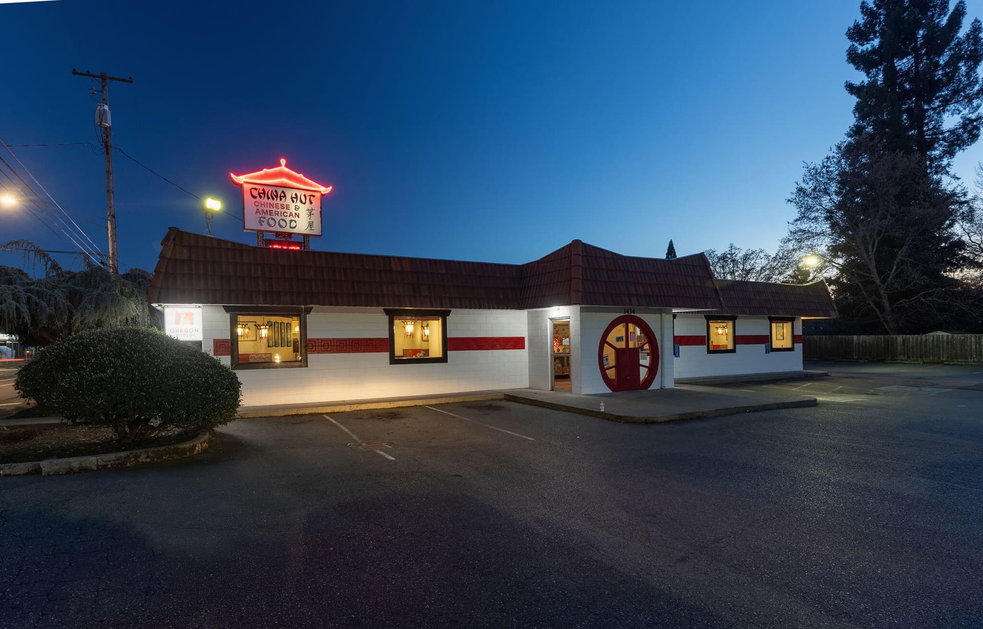 1434 China Hut evening 1. Photo 1 of 44, 1434 NW 6TH Street, Grants Pass, OR 97526
