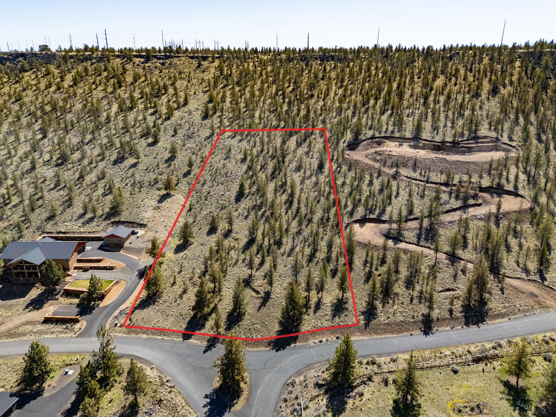 Lot 8 Crescent Rim Place aerial_0056. Photo 3 of 15, NW Crescent Rim Place Unit Lot 8, Prineville, OR 97754