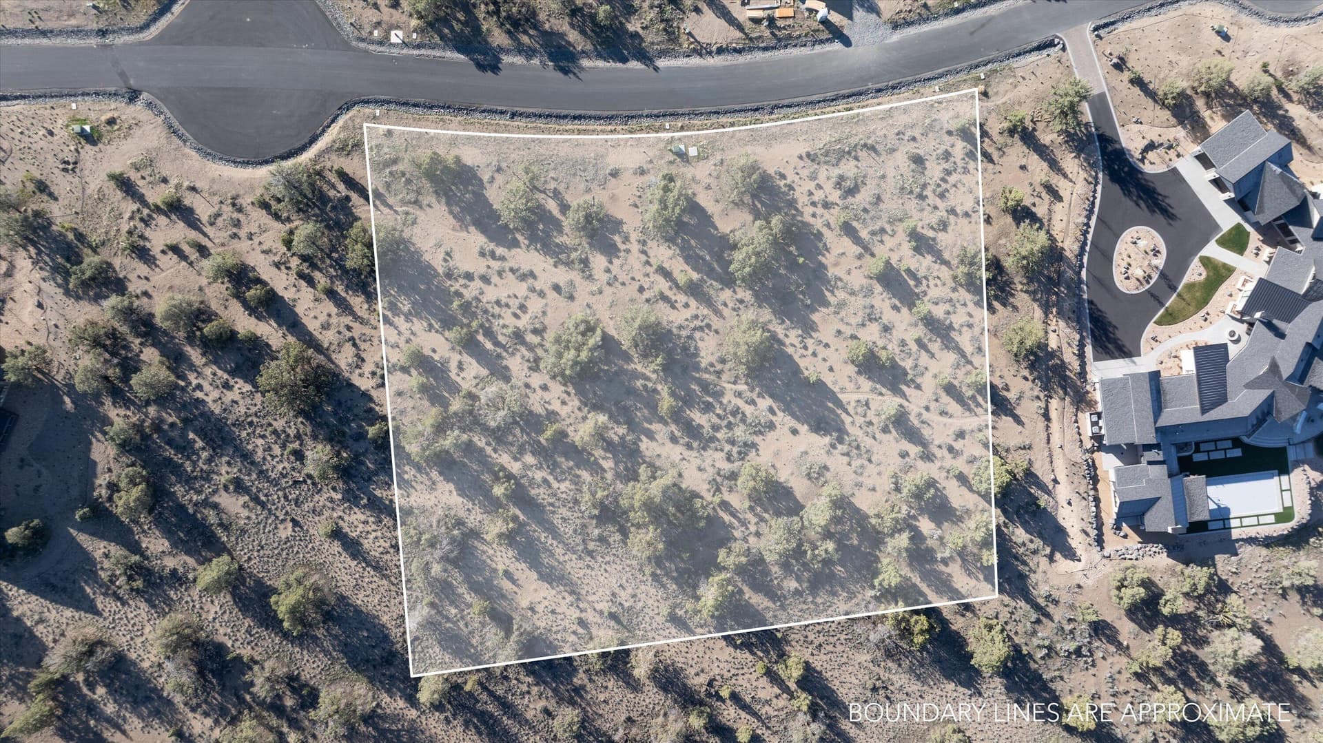 Homesite Boundaries Aerial. Photo 3 of 17, SW Paragon Court Unit Homesite 733, Powell Butte, OR 97753