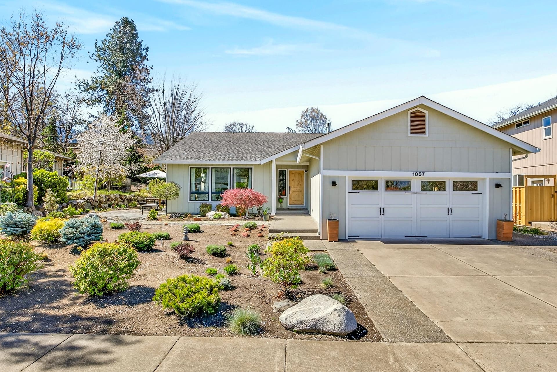 Front of home. Photo 1 of 46, 1057 Oak Knoll Drive, Ashland, OR 97520