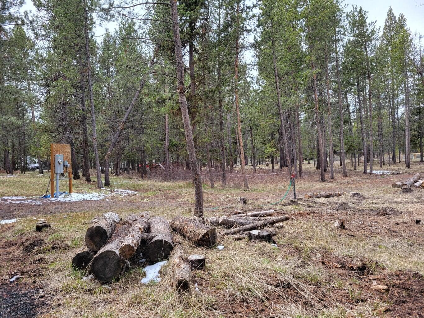 Electricity and water hookup. Photo 5 of 11, 55540 Big River Drive, Bend, OR 97707