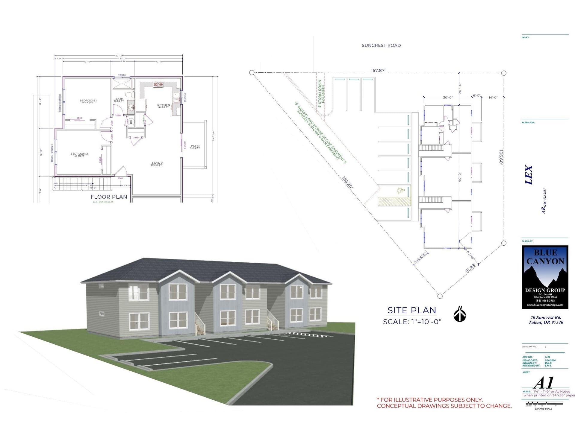Draft Plan Possibility. Photo 1 of 16, 70 Suncrest Road, Talent, OR 97540