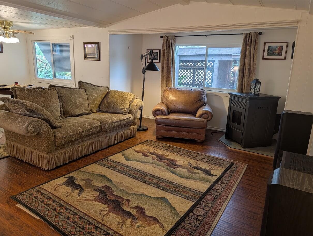 Living room 2. Photo 1 of 27, 1055 N 5th Unit UNIT 19, Jacksonville, OR 97530