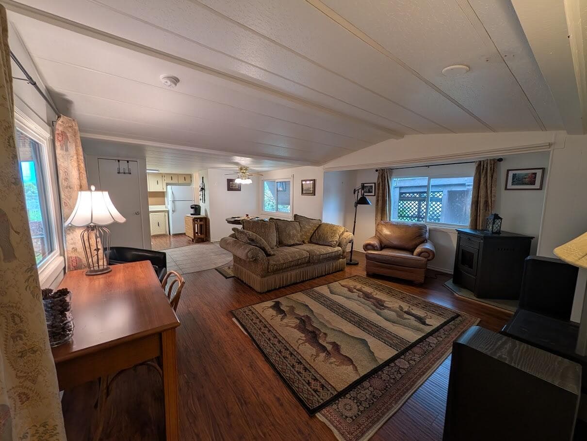 Living room to kitchen. Photo 2 of 27, 1055 N 5th Unit UNIT 19, Jacksonville, OR 97530