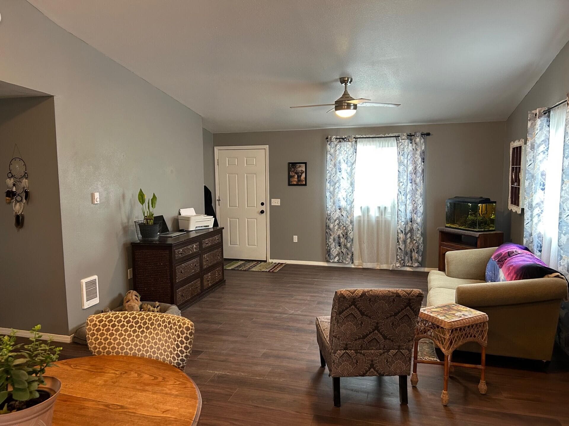 Living room. Photo 2 of 13, 57460 Holiday, Christmas Valley, OR 97641