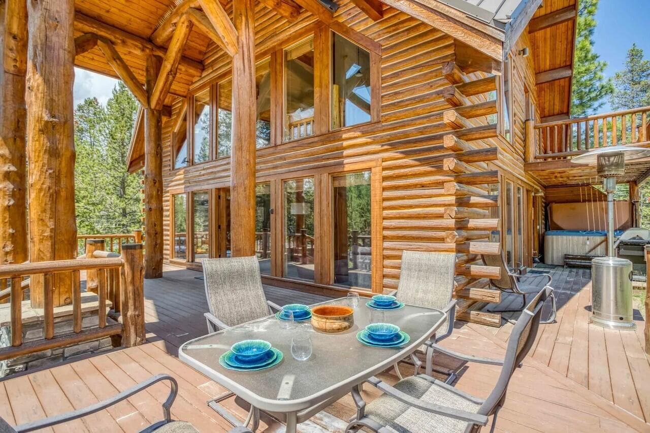 patio. Photo 3 of 50, 57948 Cypress Lane Unit 21, Sunriver, OR 97707