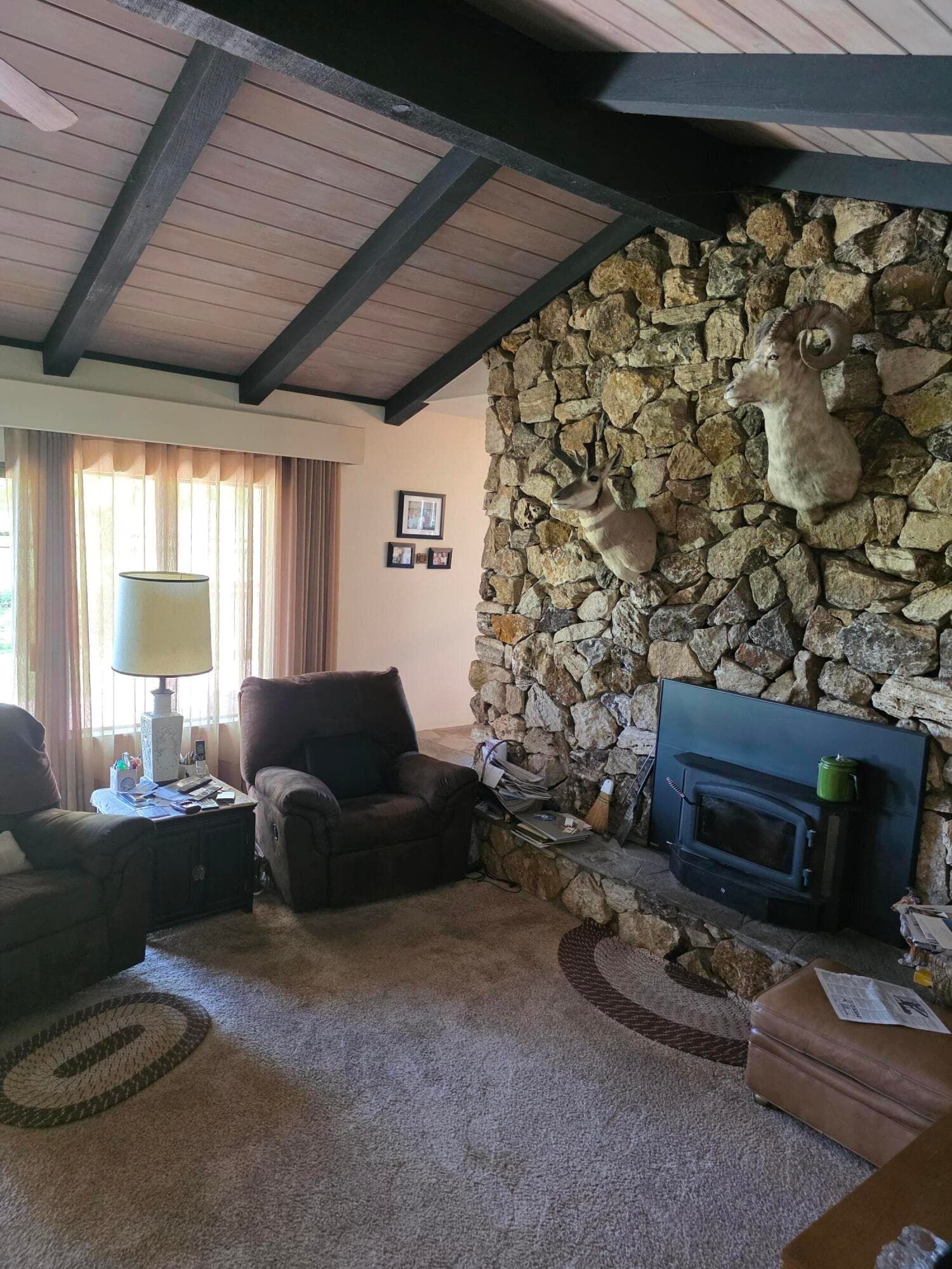 Fish Hatchery - Living Room. Photo 3 of 11, 2880 Fish Hatchery Road, Grants Pass, OR 97527