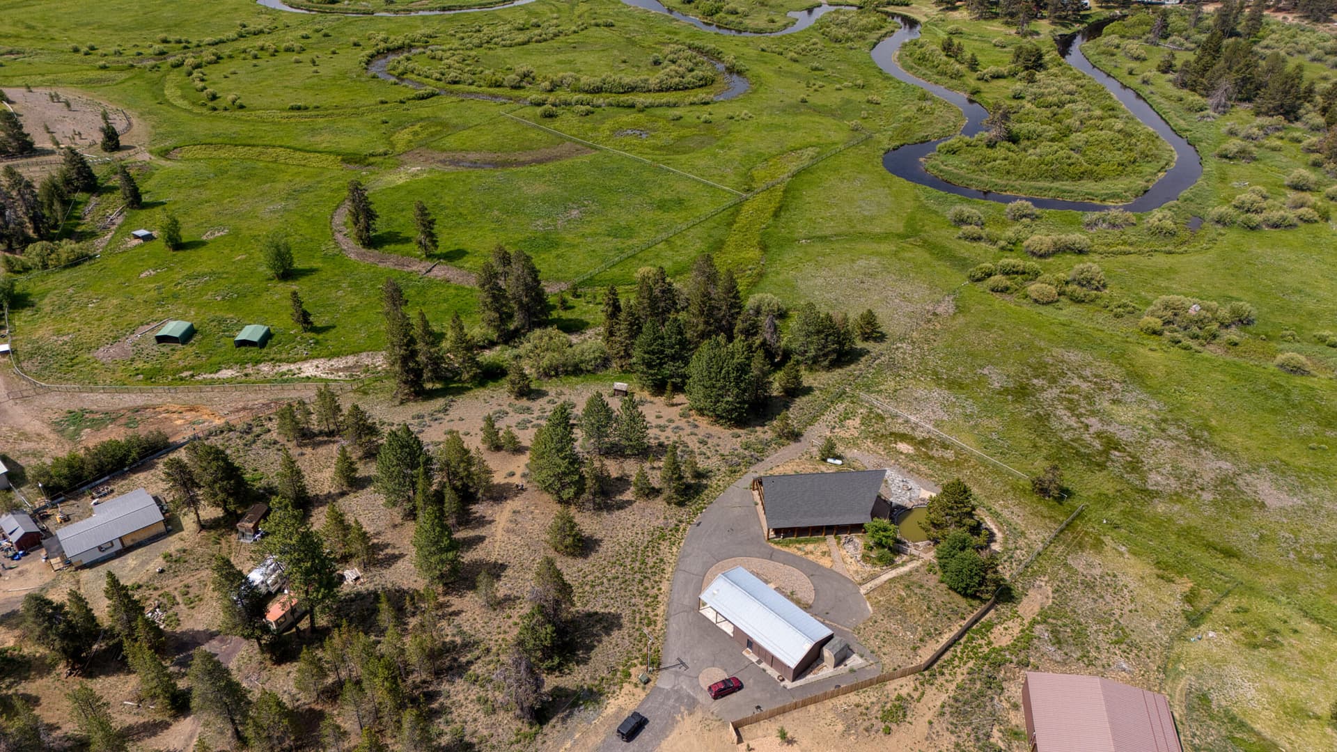 sandy ct drone-5. Photo 5 of 13, 16767 Sandy Court, La Pine, OR 97739