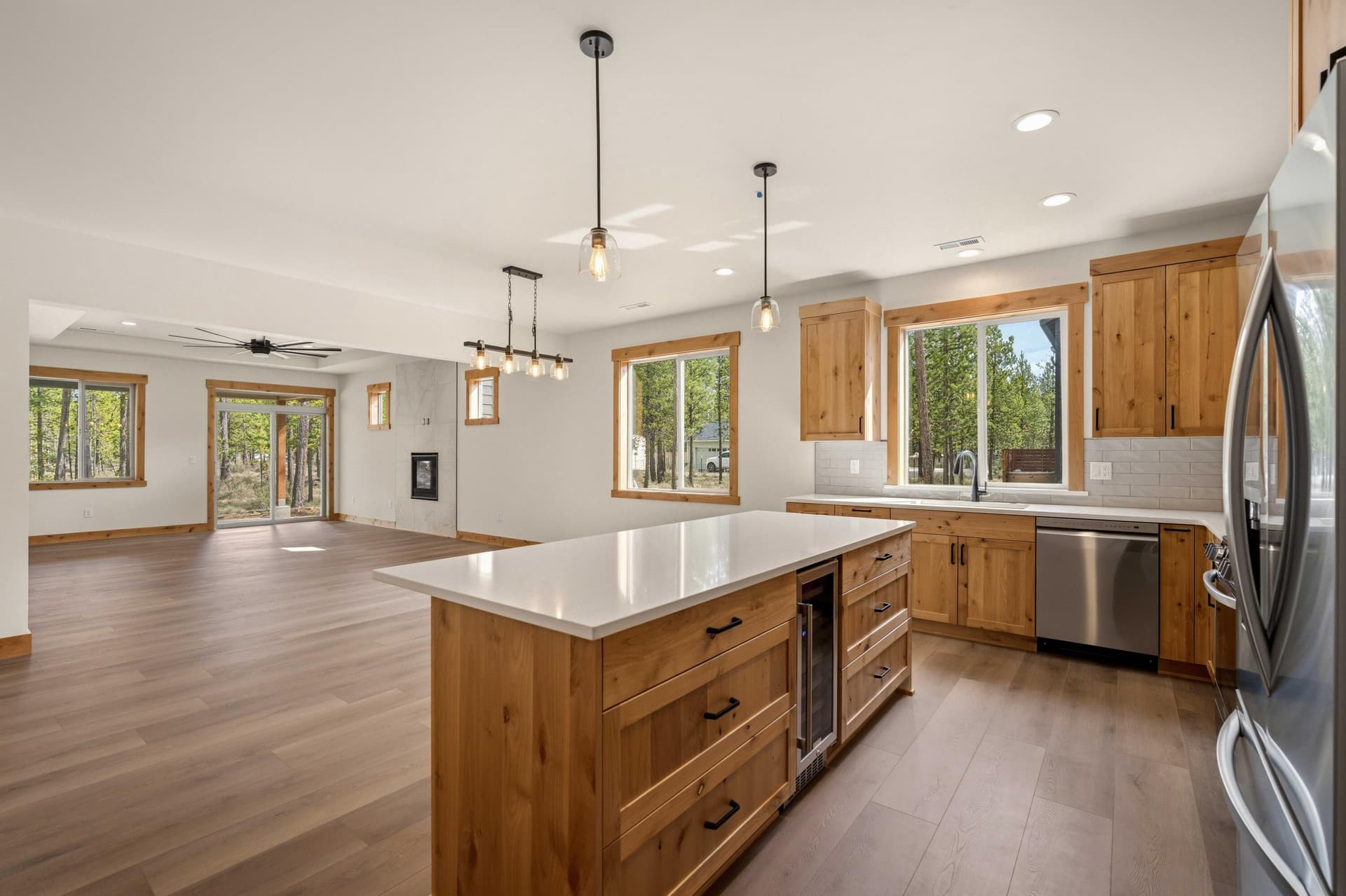 open-concept-bend-floor-plan. Photo 5 of 35, 17146 Covina Road, Bend, OR 97707