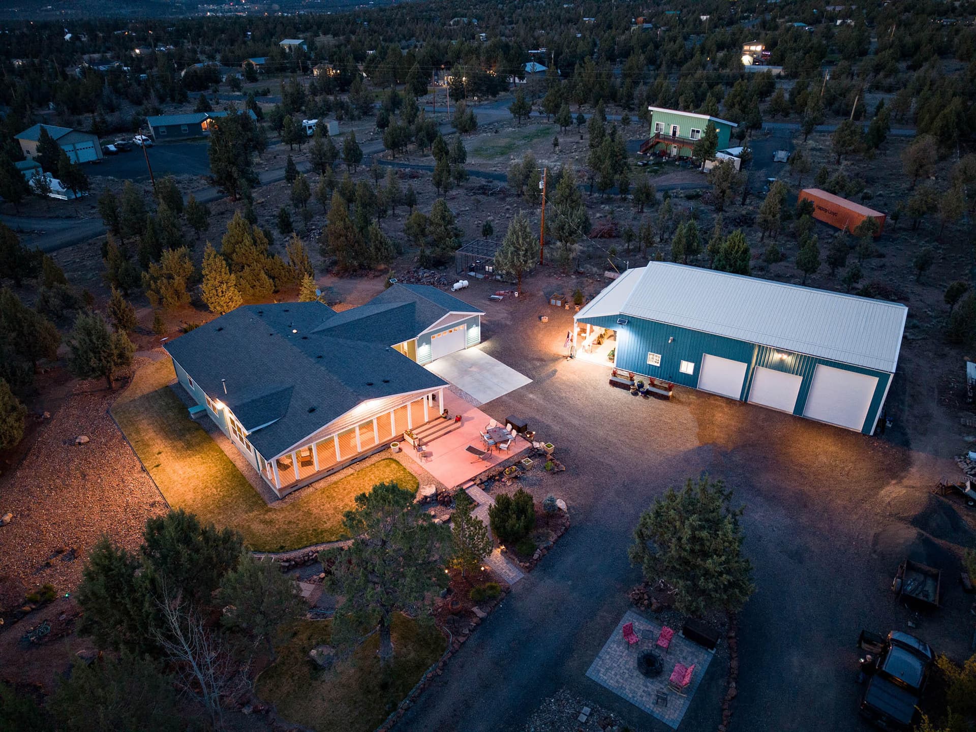 4590 SE Wampum Rd aerial_0222. Photo 3 of 82, 4590 SE Wampum Road, Prineville, OR 97754