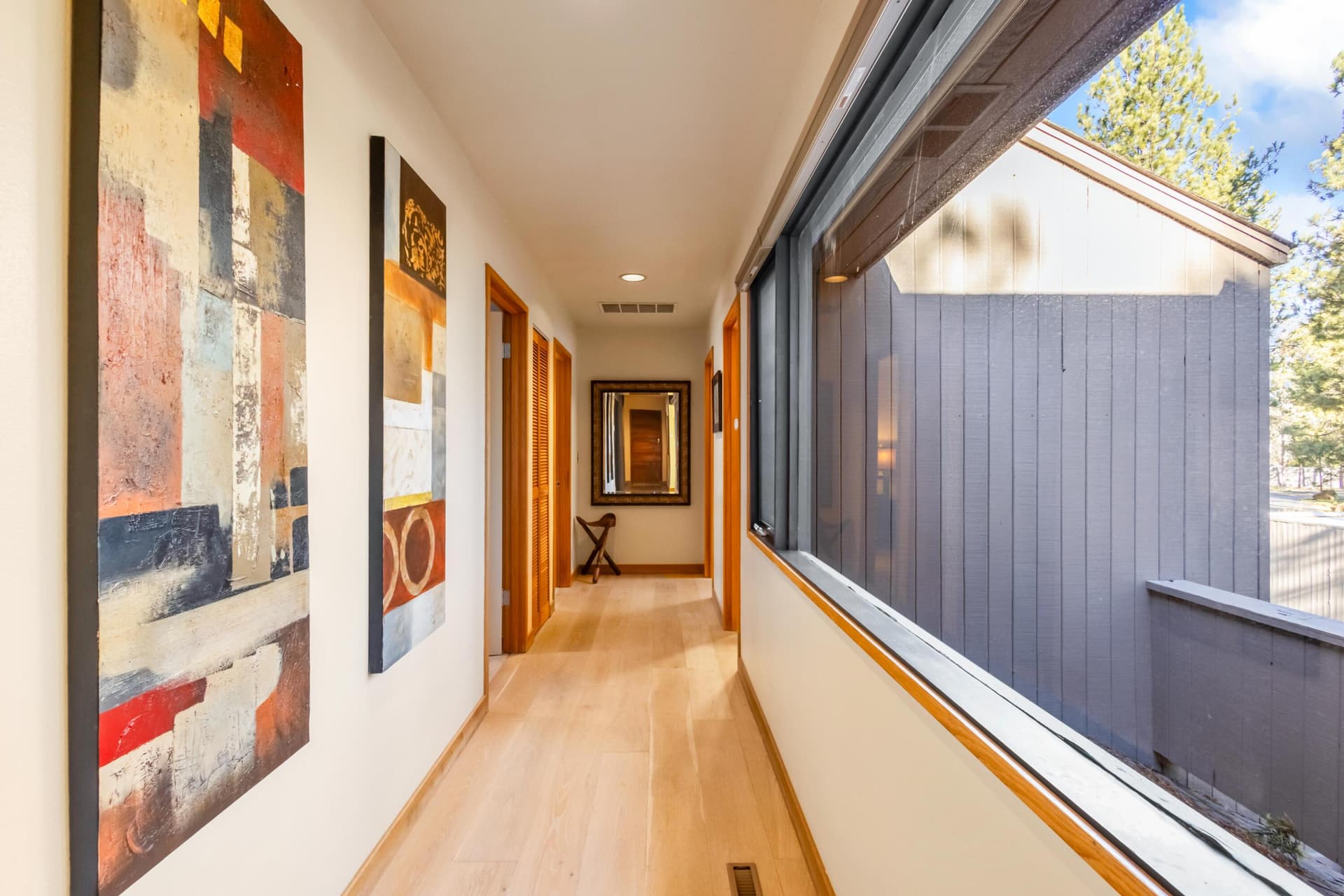 Hallway. Photo 4 of 27, 57214 Island Road Unit #14, Sunriver, OR 97707