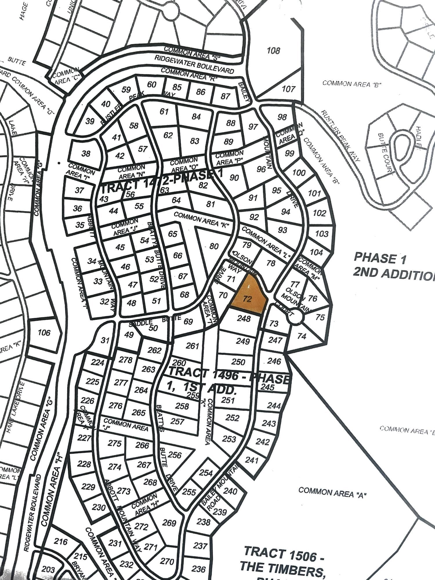 Map RW Lot 72. Photo 3 of 26, 6138 Olson Mountain Way, Klamath Falls, OR 97601