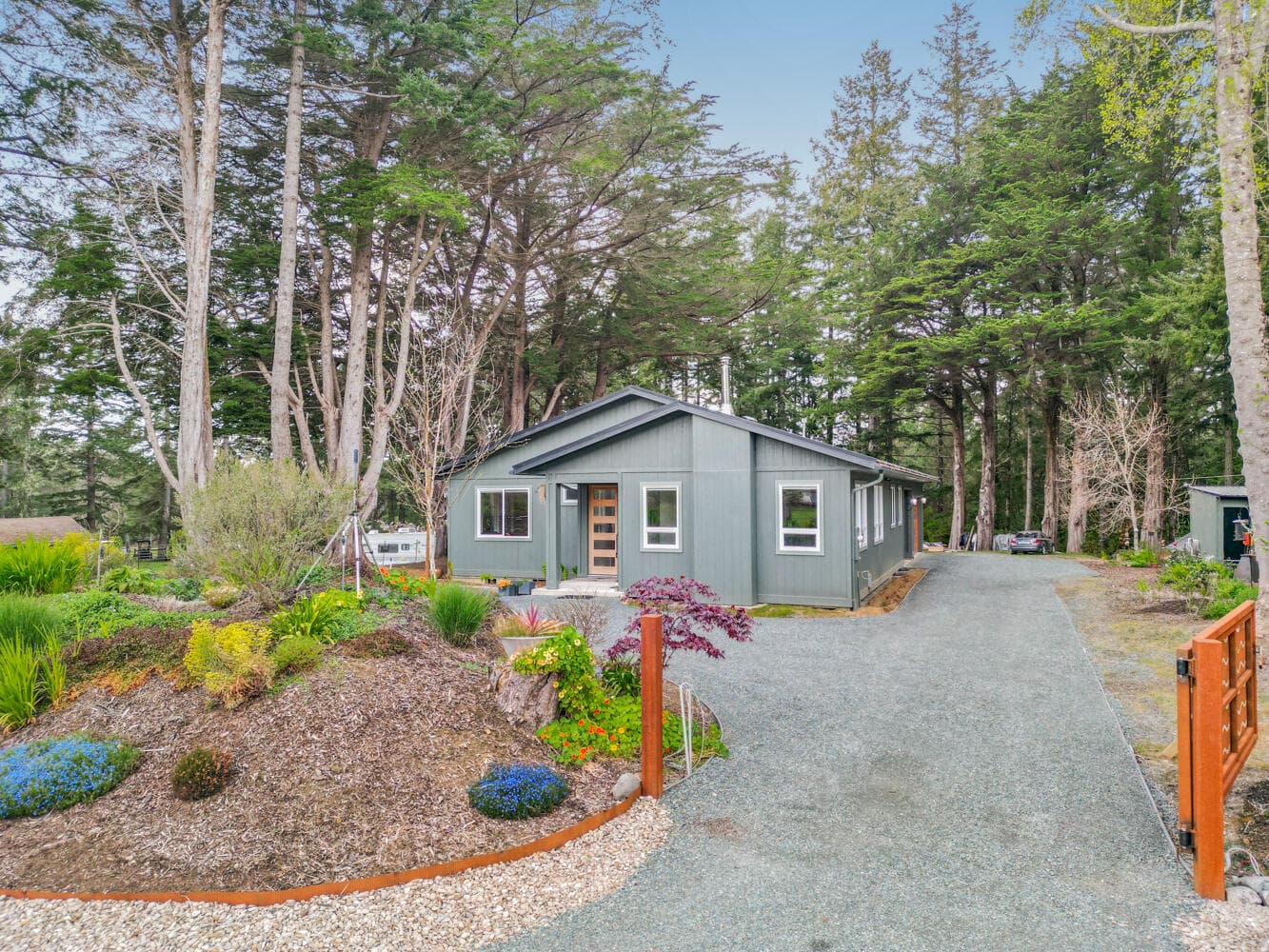 Front of home. Photo 2 of 47, 88879 Highway 42, Bandon, OR 97411