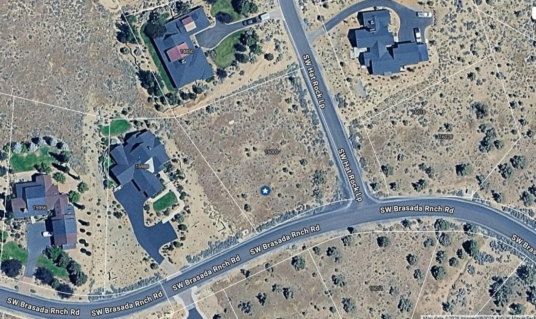 Lot 160 aerial. Photo 3 of 6, 16000 SW Brasada Ranch Road Unit 160, Powell Butte, OR 97753