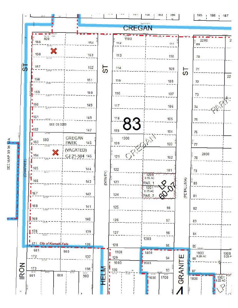 Lots on Cregan. Photo 2 of 6, 0 Cregan Street Unit Lot 147-162, Klamath Falls, OR 97601