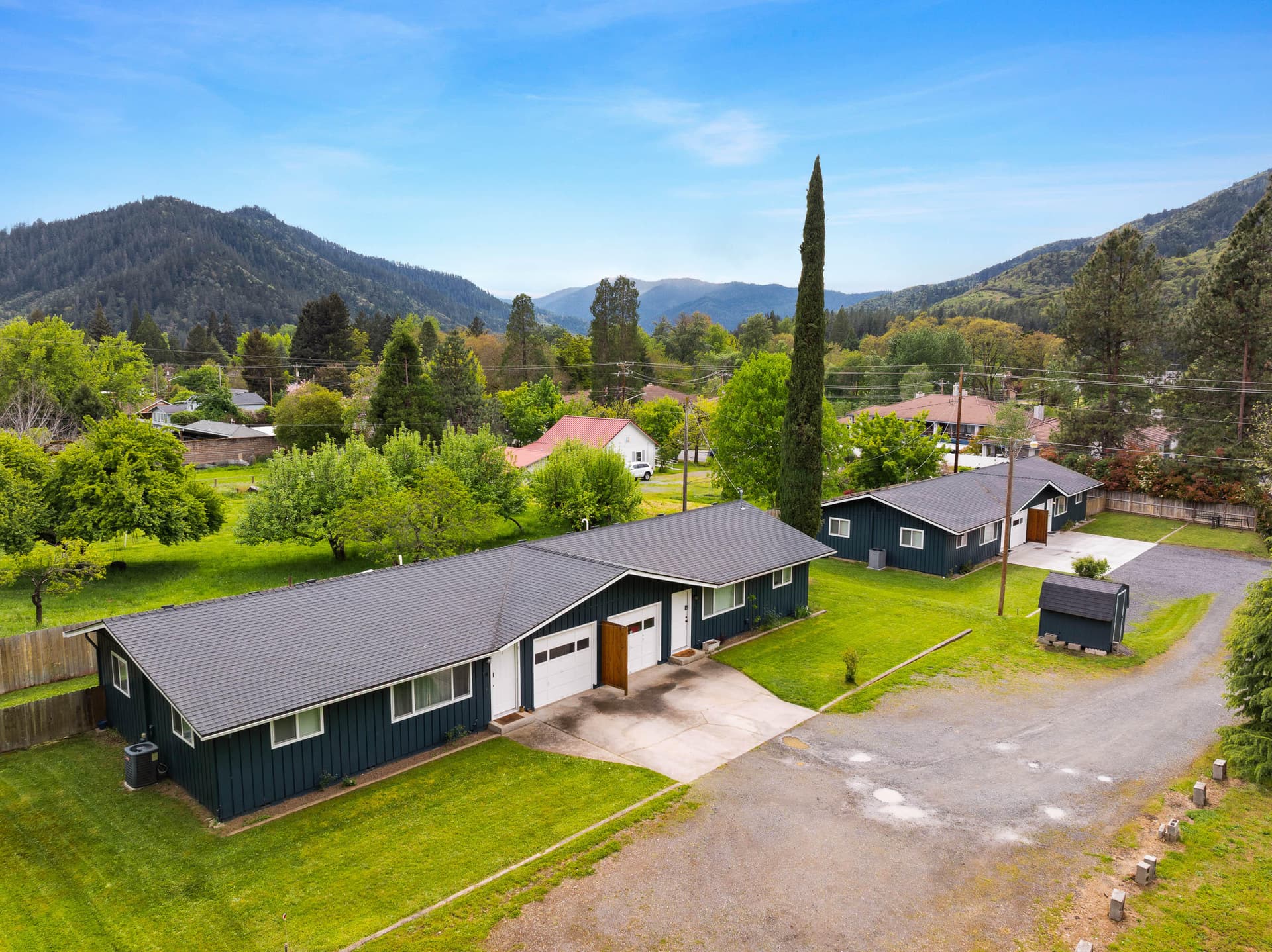 06-DRONE (6 of 7). Photo 1 of 38, 824 Pine Street Unit 1-4, Rogue River, OR 97537