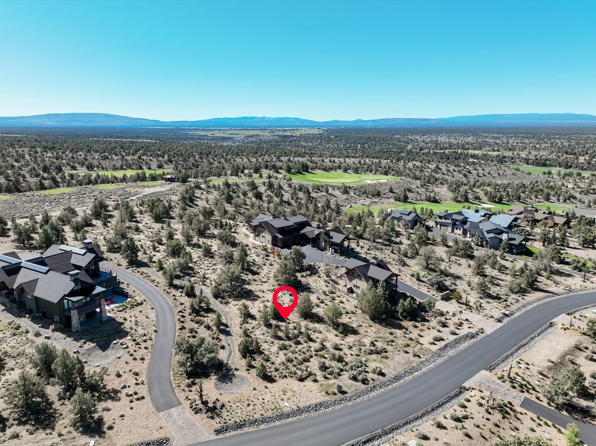 665 aerial from the front to showing gol. Photo 1 of 22, 0 SW Starview Drive Unit 665, Powell Butte, OR 97753