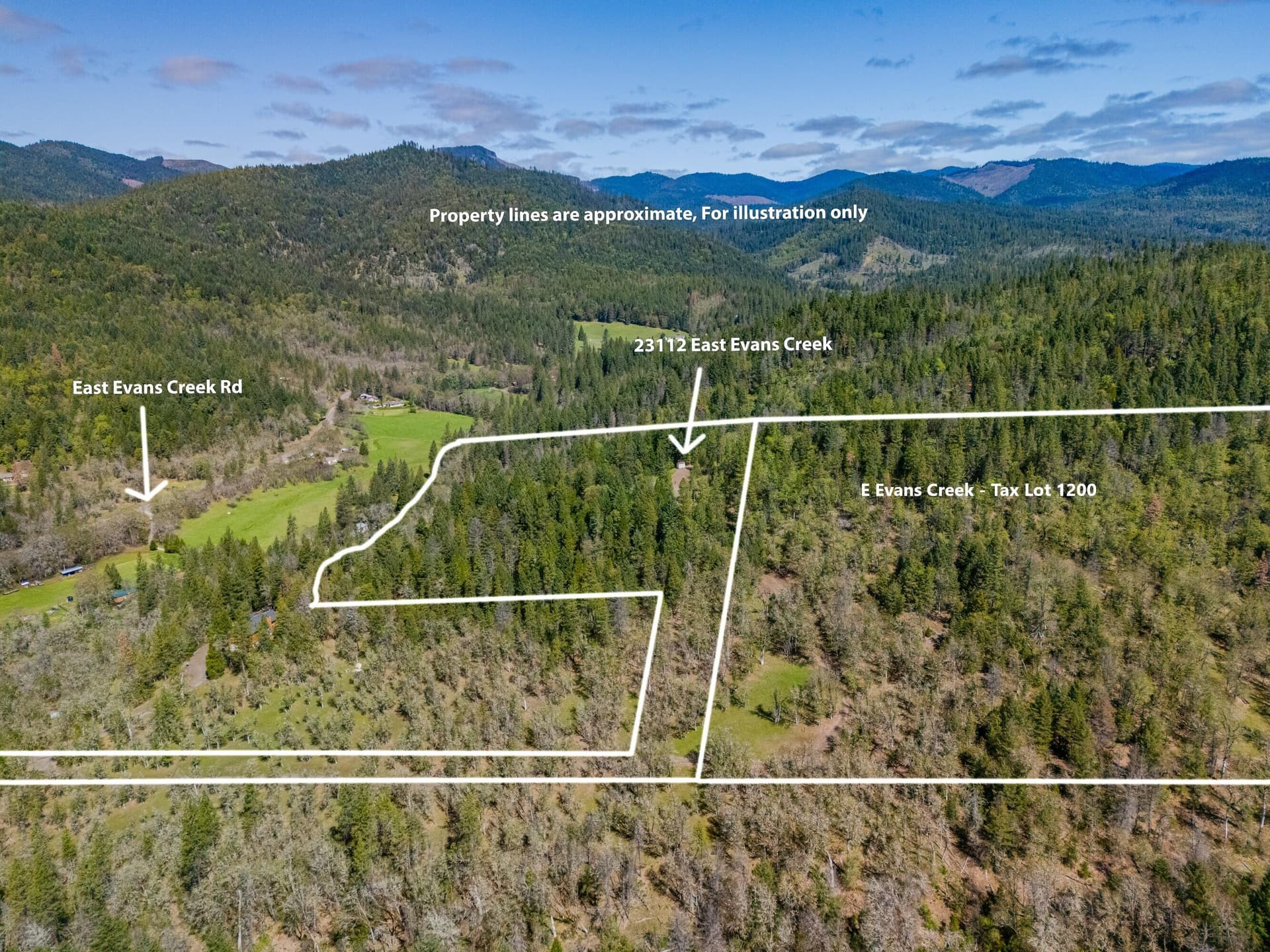 Drone. Photo 4 of 14, 23112 E Evans Creek Road, Central Point, OR 97502