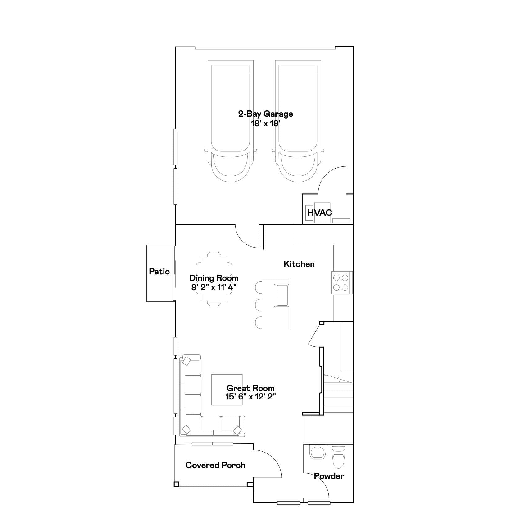 POR_1520_FP_Tumalo_FirstFloor_OW. Photo 5 of 32, 743 NW Upas Ave, Redmond, OR 97756
