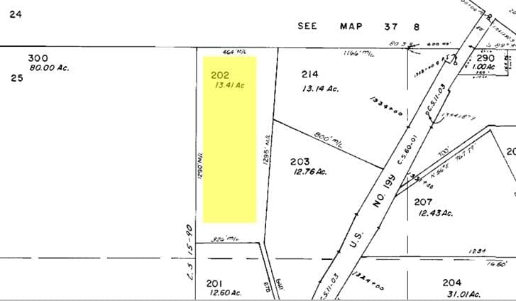 TL 202 Plat. Photo 1 of 2, Redwood Highway Unit TL 202, Selma, OR 97538