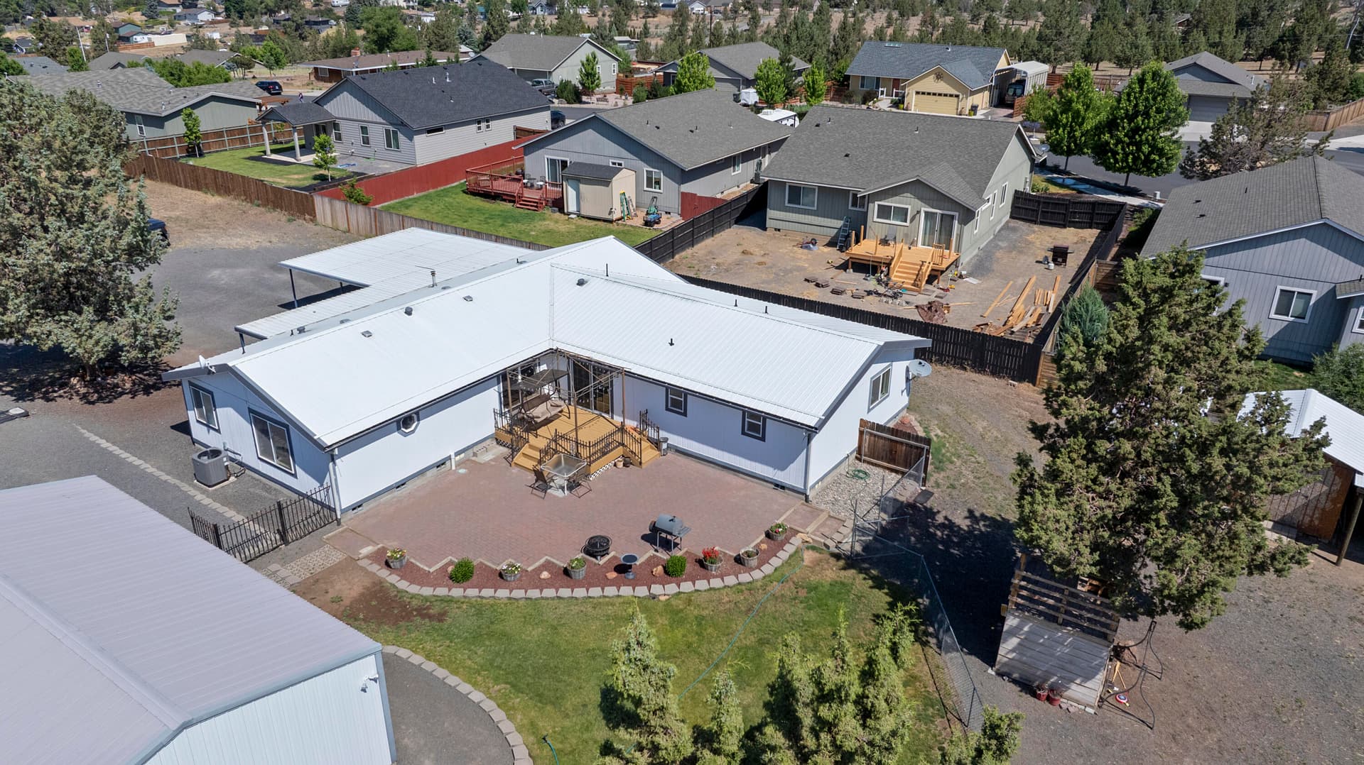 Aerial. Photo 2 of 44, 605 SE Kinkade Road, Madras, OR 97741