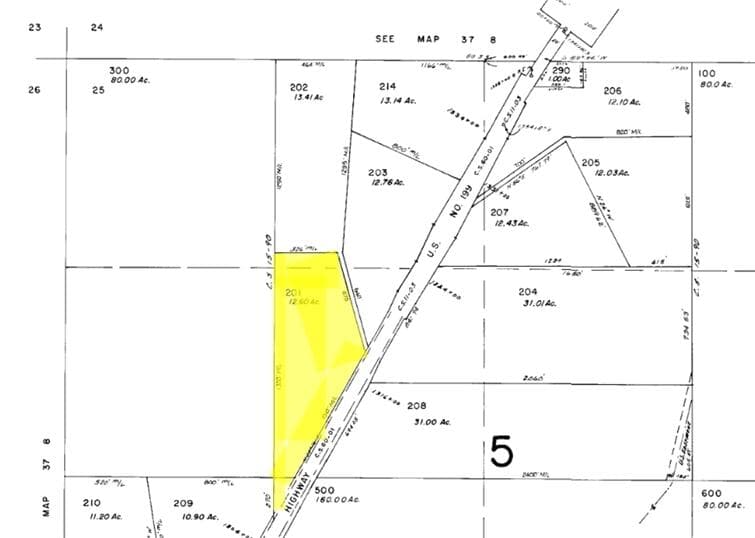 TL 201 plat. Photo 1 of 2, Redwood Highway Unit 201, Selma, OR 97538