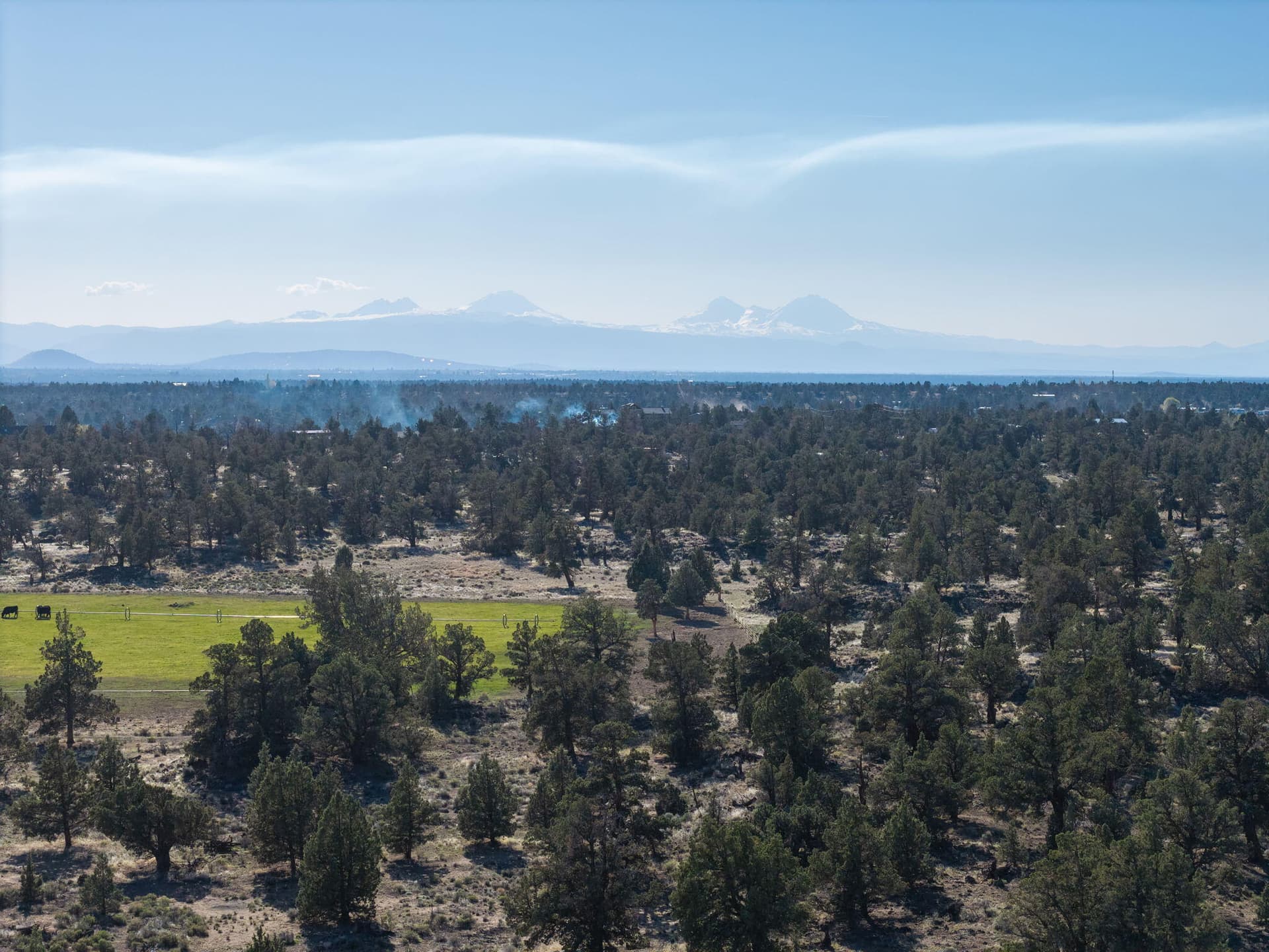 Aerial Cascade Mountain Views. Photo 1 of 39, 25606 Alfalfa Market Road, Bend, OR 97701