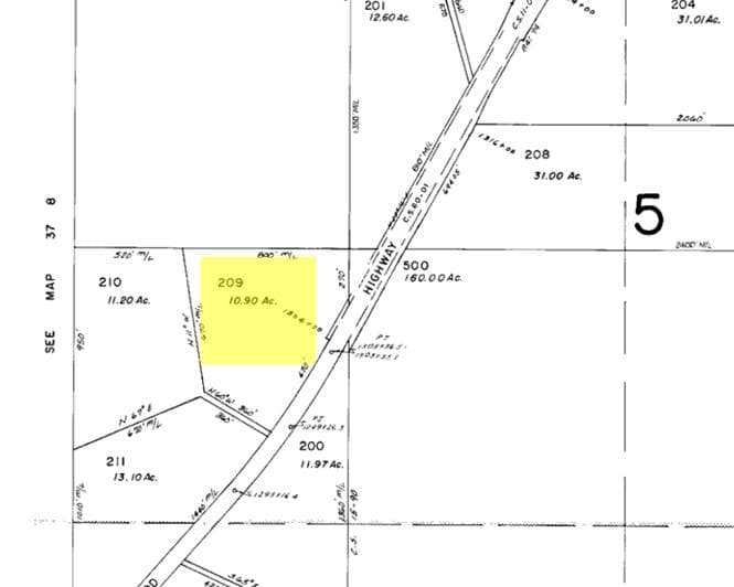 TL 209 plat. Photo 1 of 2, Redwood Highway Unit TL 209, Selma, OR 97538