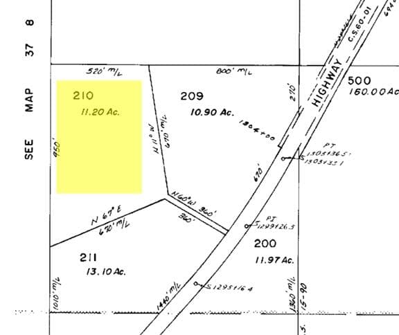 Plat map. Photo 1 of 2, Redwood Highway Unit TL 210, Selma, OR 97538