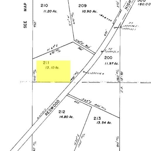 Plat map. Photo 1 of 10, Redwood Highway Unit TL 211, Selma, OR 97538