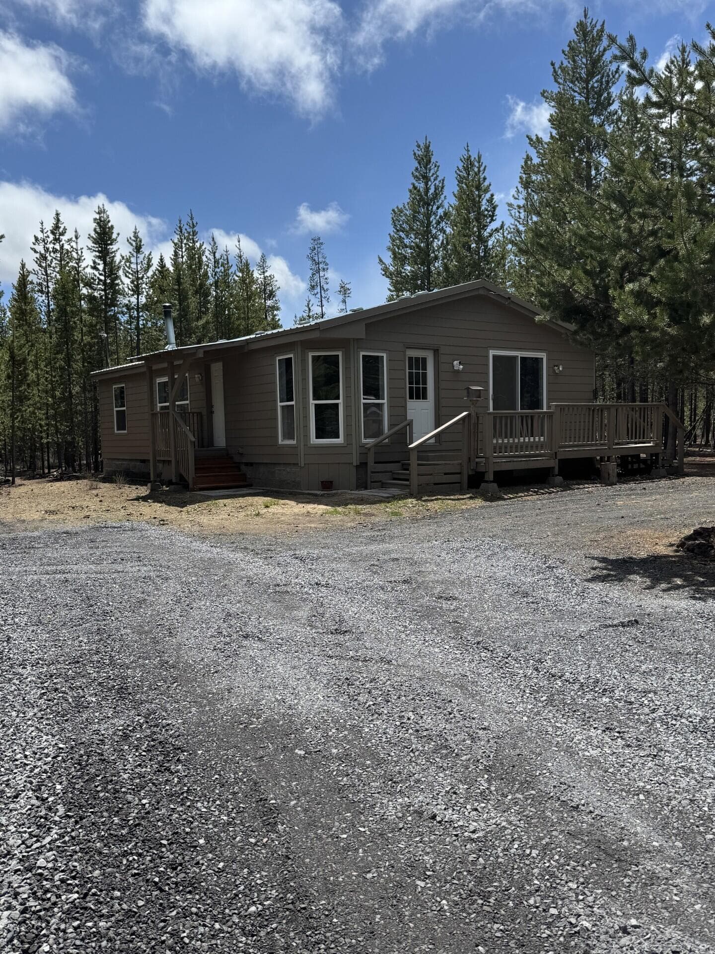 Drive way. Photo 1 of 23, 11414 ZEB Court, Crescent Lake, OR 97733