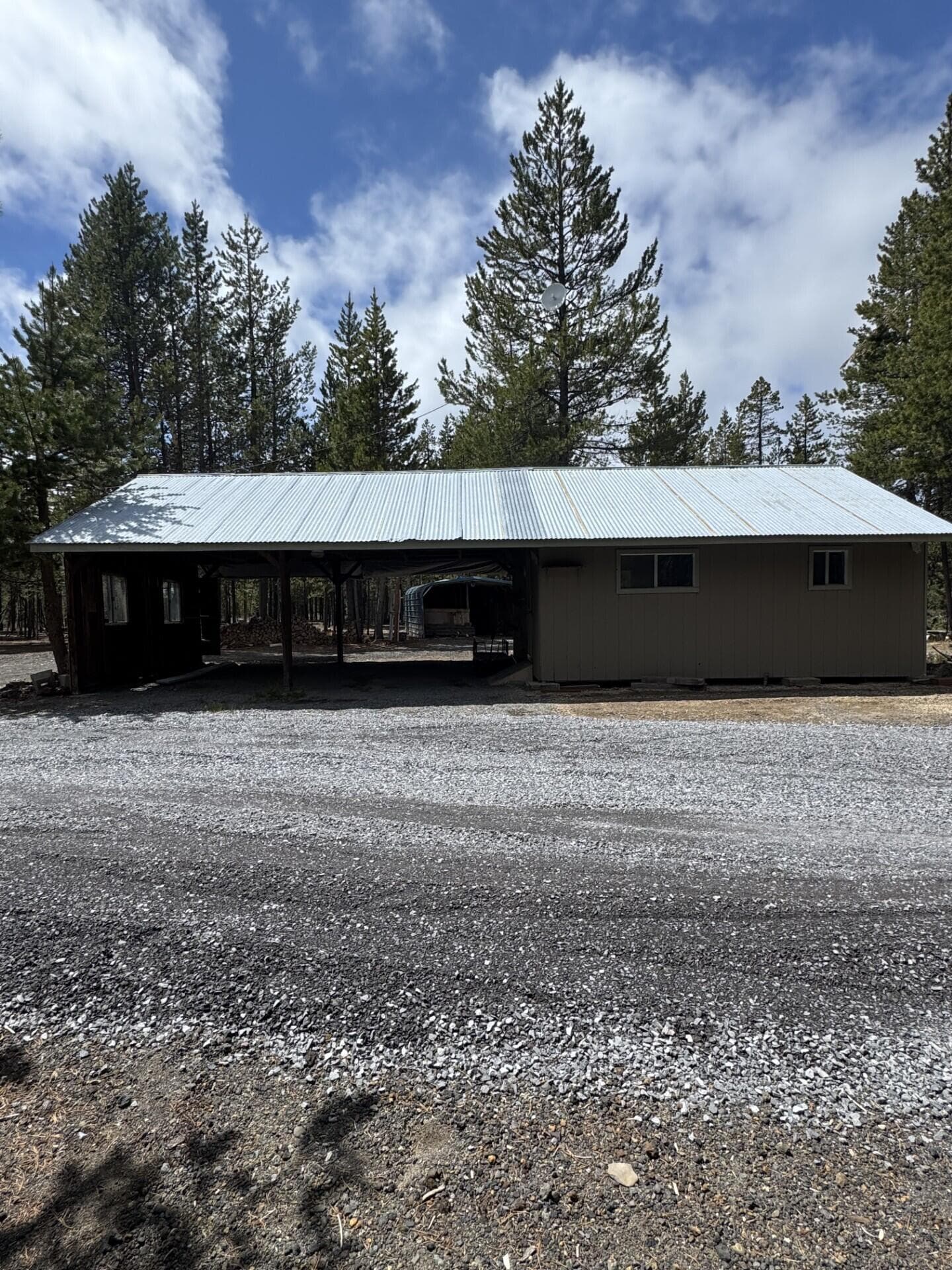 Carport -shop - Copy. Photo 3 of 23, 11414 ZEB Court, Crescent Lake, OR 97733