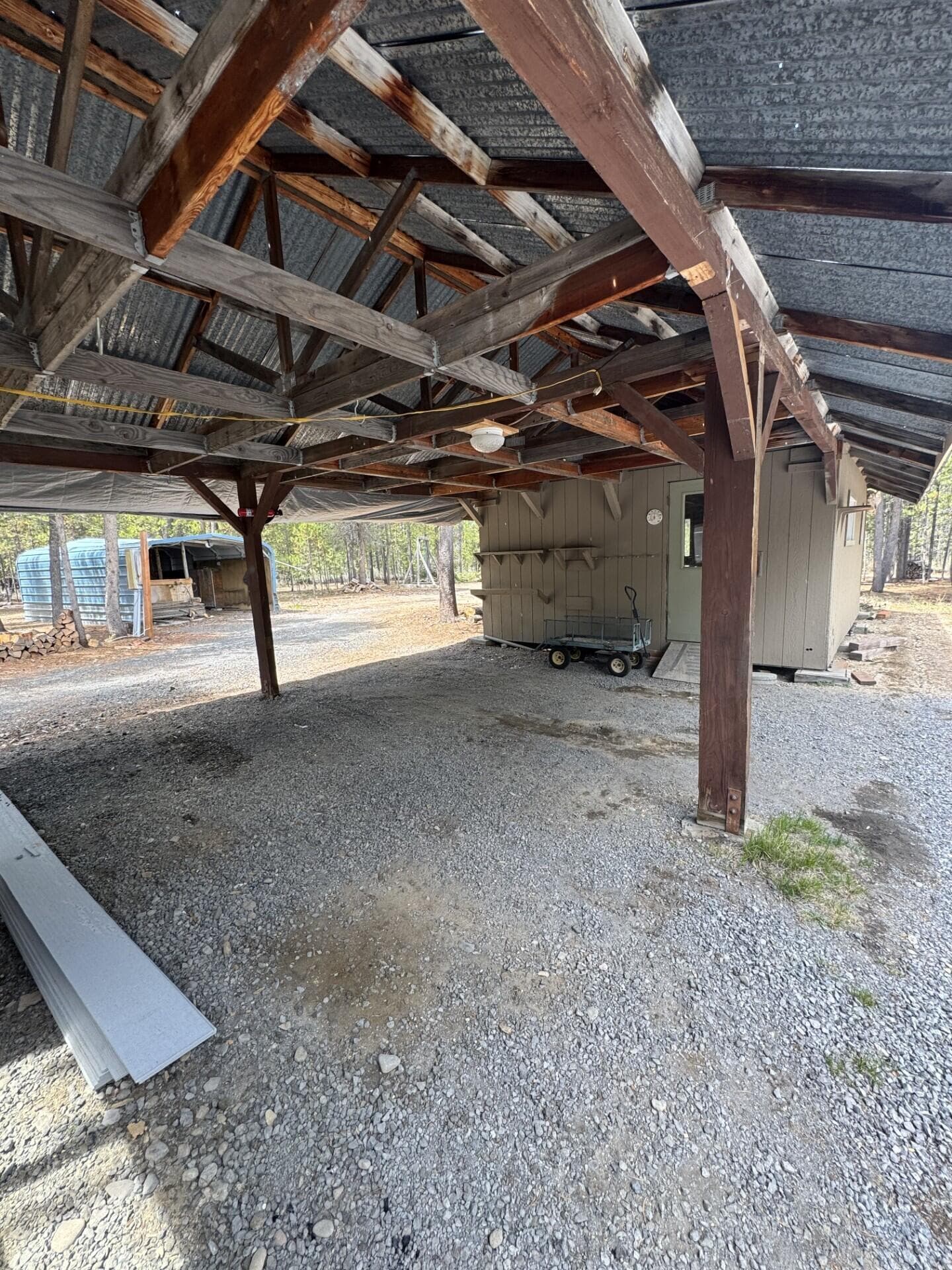carport 2 - Copy. Photo 4 of 23, 11414 ZEB Court, Crescent Lake, OR 97733
