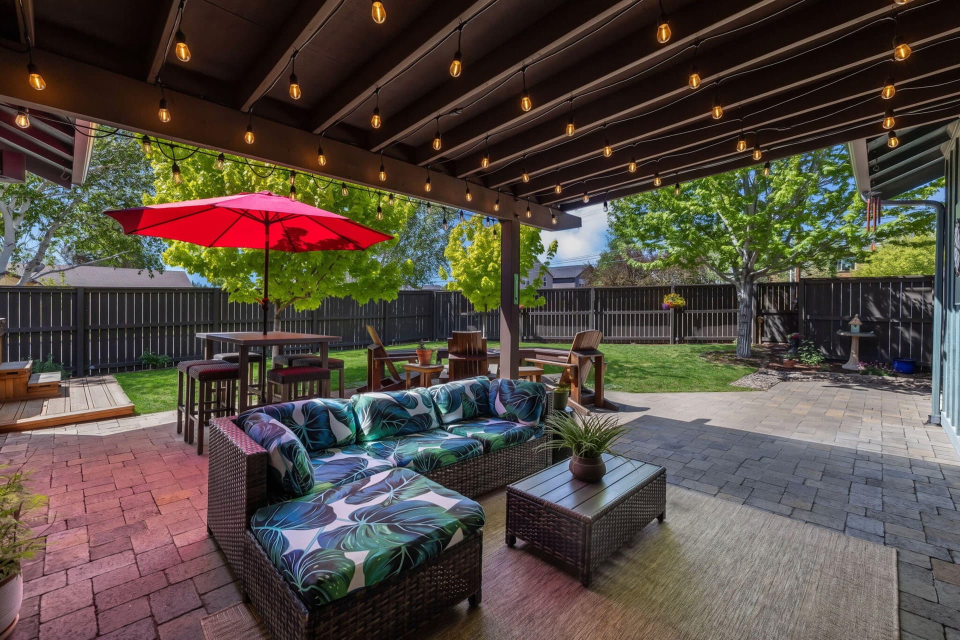 Covered patio. Photo 4 of 30, 61219 Fairfield Drive, Bend, OR 97702