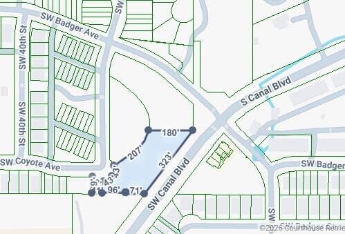 1.12 acre lot. Photo 2 of 6, 3980 SW Badger Avenue, Redmond, OR 97756