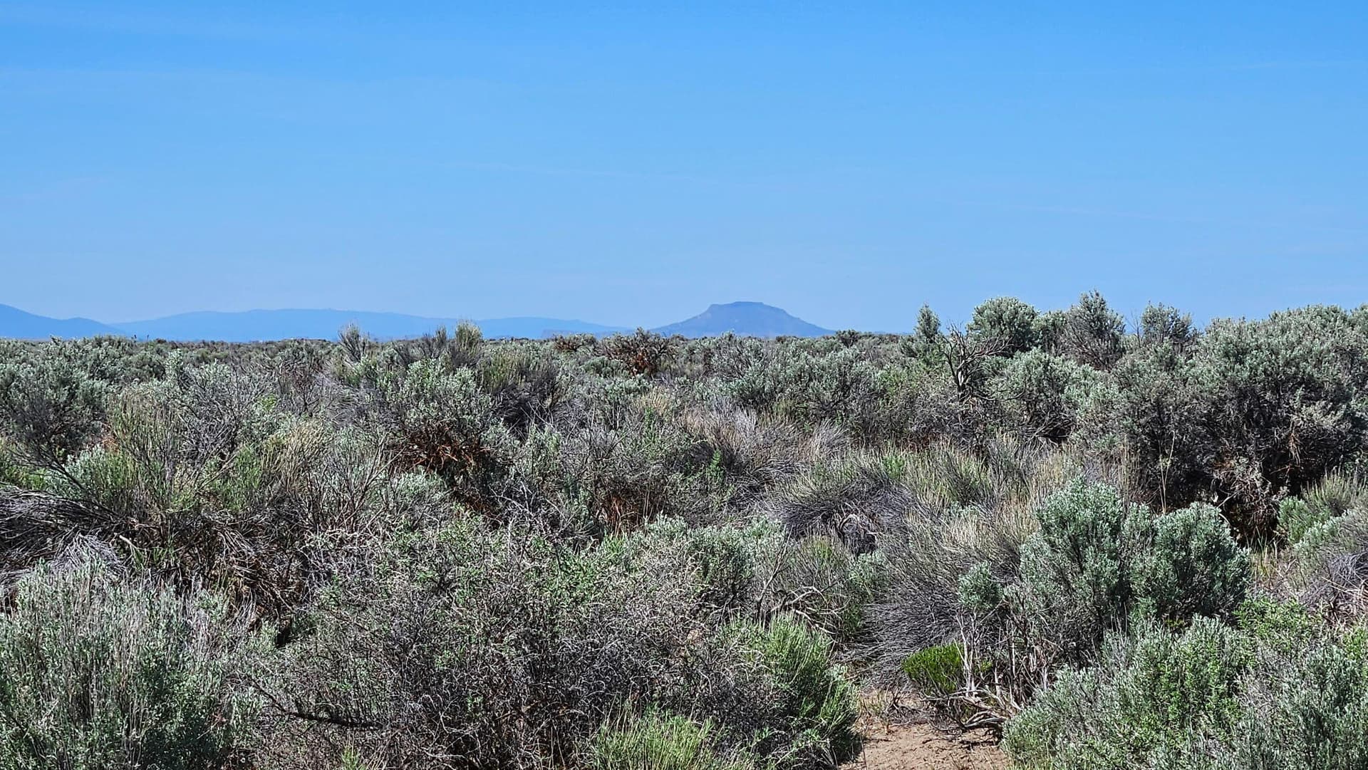 View west. Photo 3 of 7, Christmas Valley Highway Unit 700,701, Christmas Valley, OR 97641