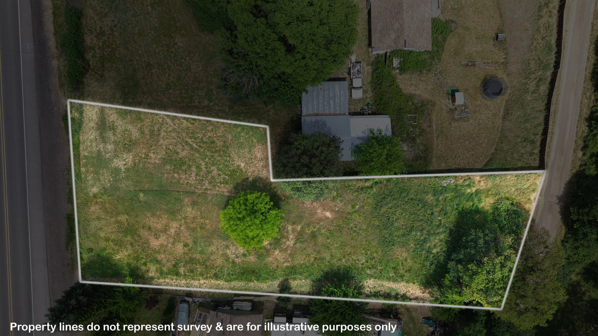 Property Line. Photo 4 of 5, 20140 Highway 62, Shady Cove, OR 97539