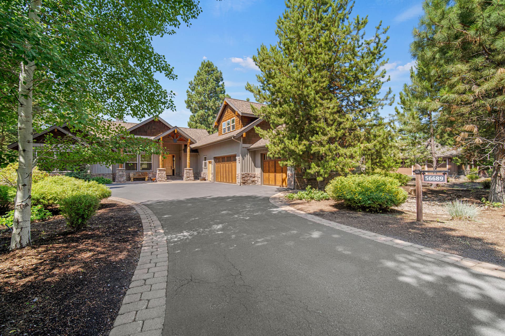 caldera-springs-paved-driveway. Photo 3 of 51, 56689 Dancing Rock Loop, Bend, OR 97707