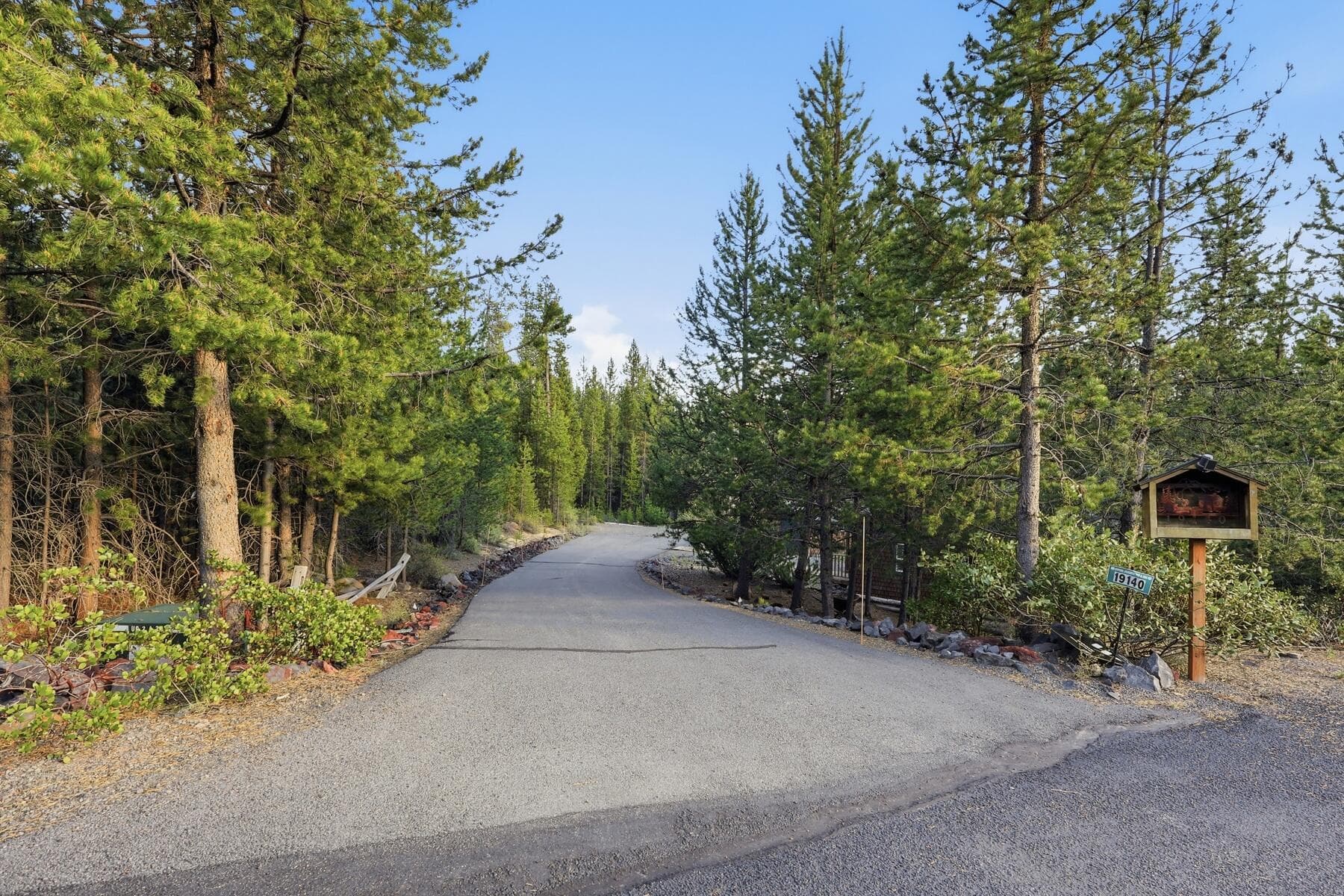 Top of Driveway. Photo 5 of 49, 19140 Springfield Court, Crescent Lake, OR 97733