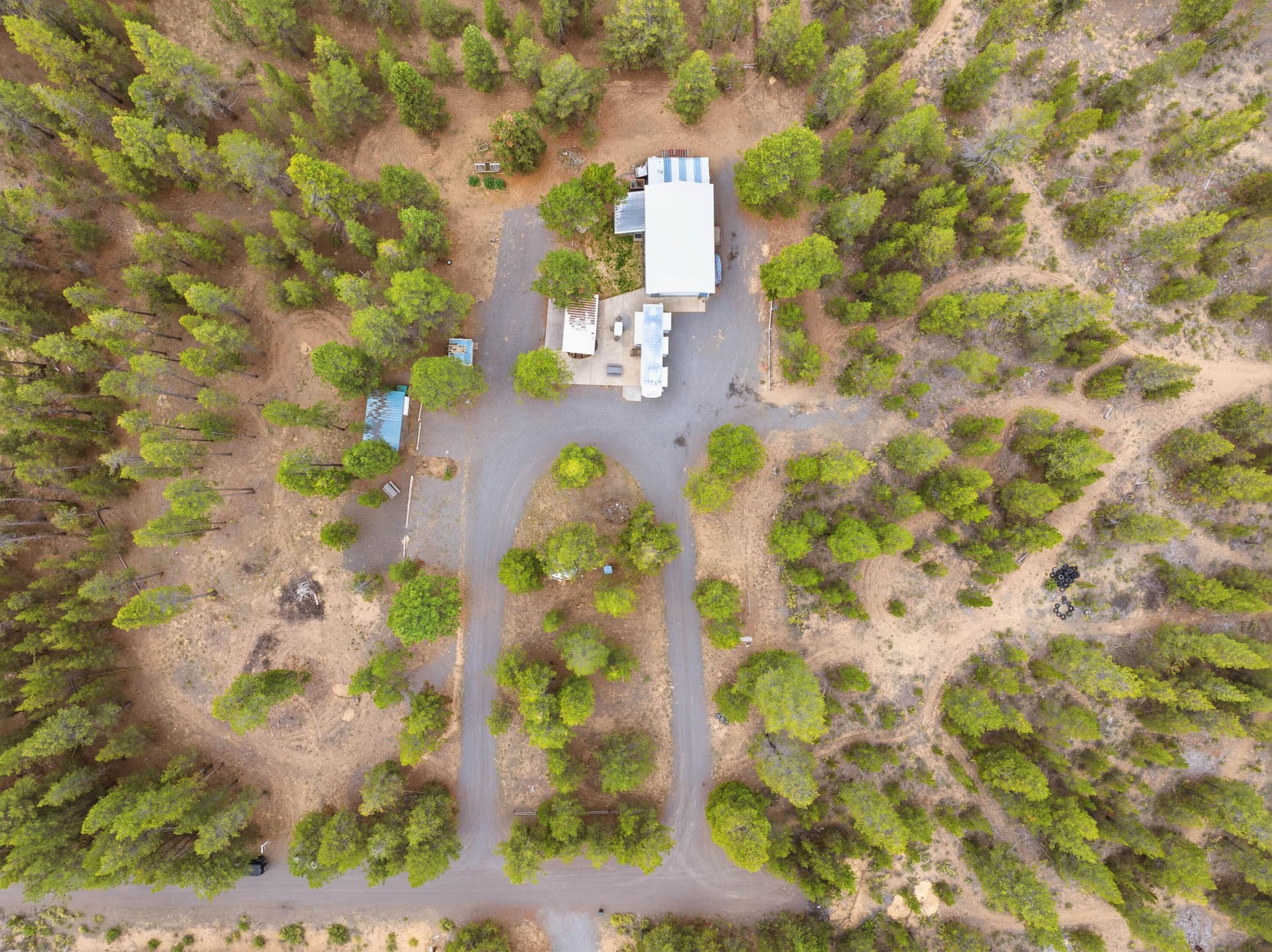 02-Aerial. Photo 2 of 48, 53625 Woodchuck Drive, La Pine, OR 97739