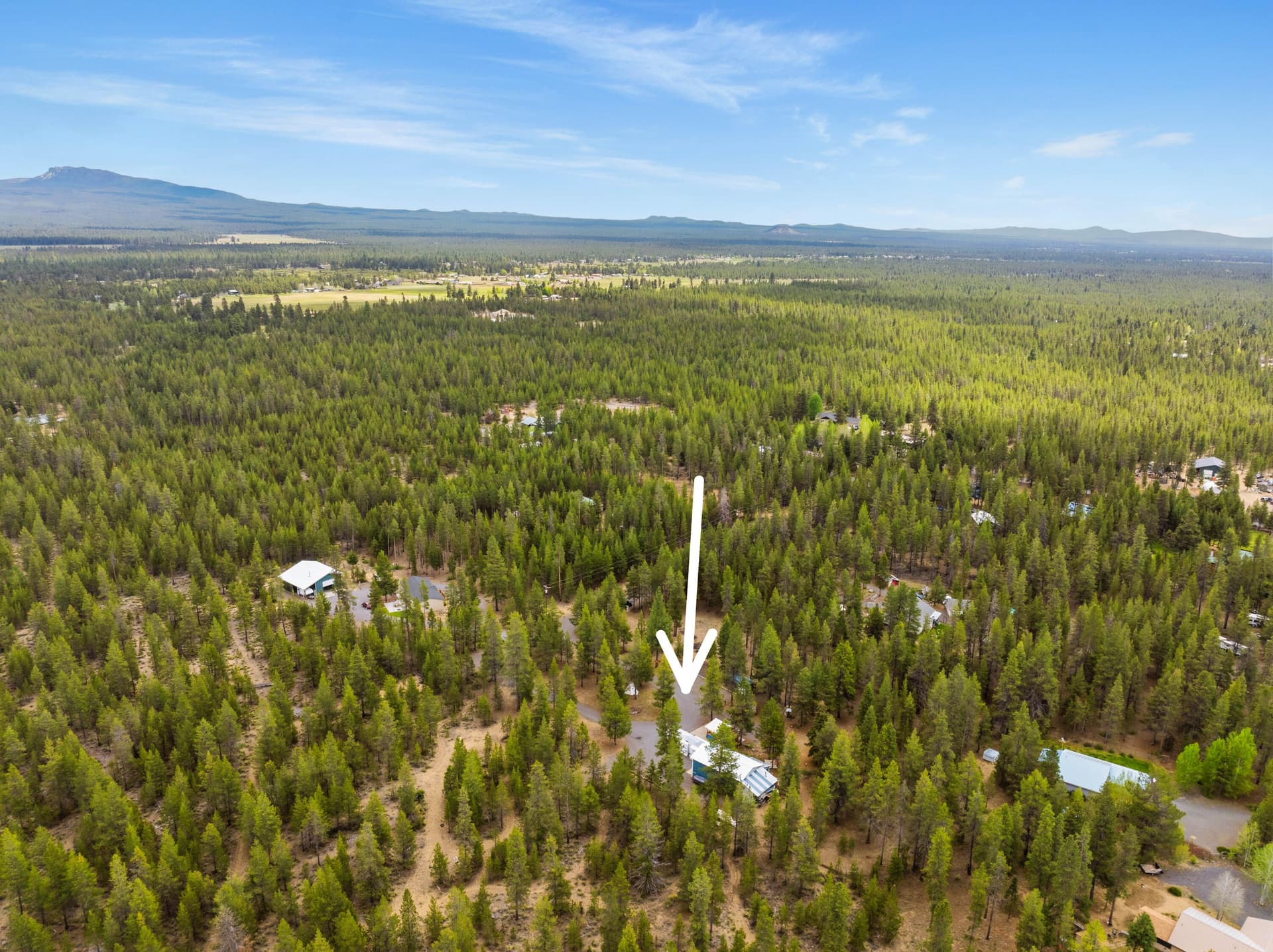 05-Aerial. Photo 5 of 48, 53625 Woodchuck Drive, La Pine, OR 97739