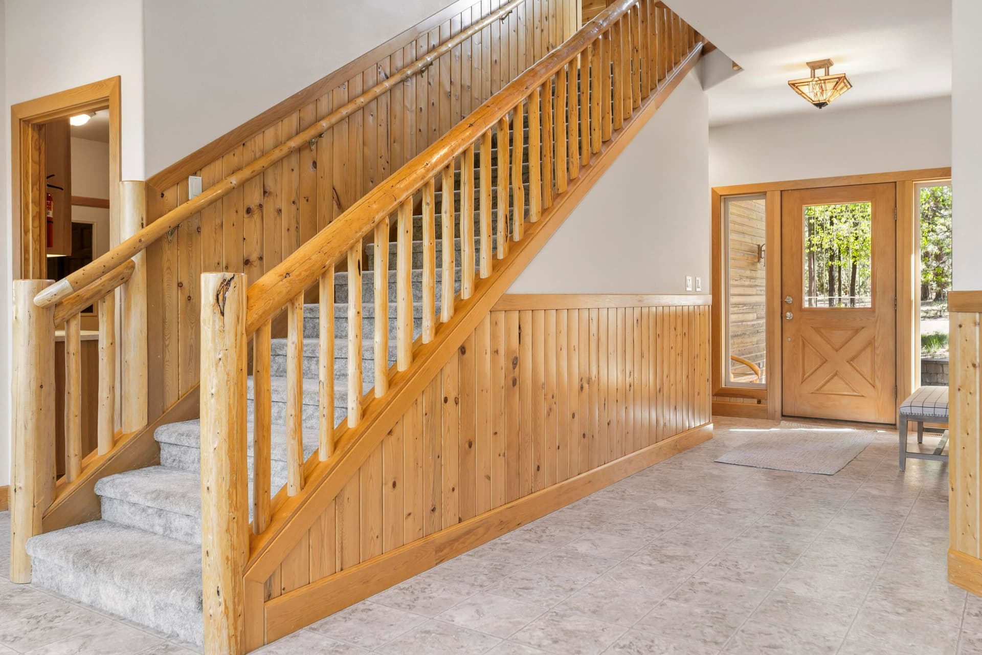02-Stairs. Photo 4 of 75, 53539 Kokanee Way, La Pine, OR 97739
