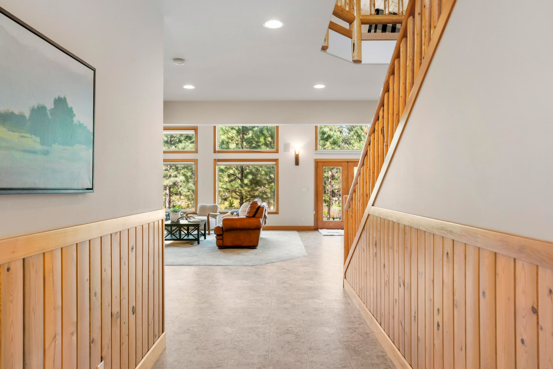 03-Stairs. Photo 5 of 75, 53539 Kokanee Way, La Pine, OR 97739