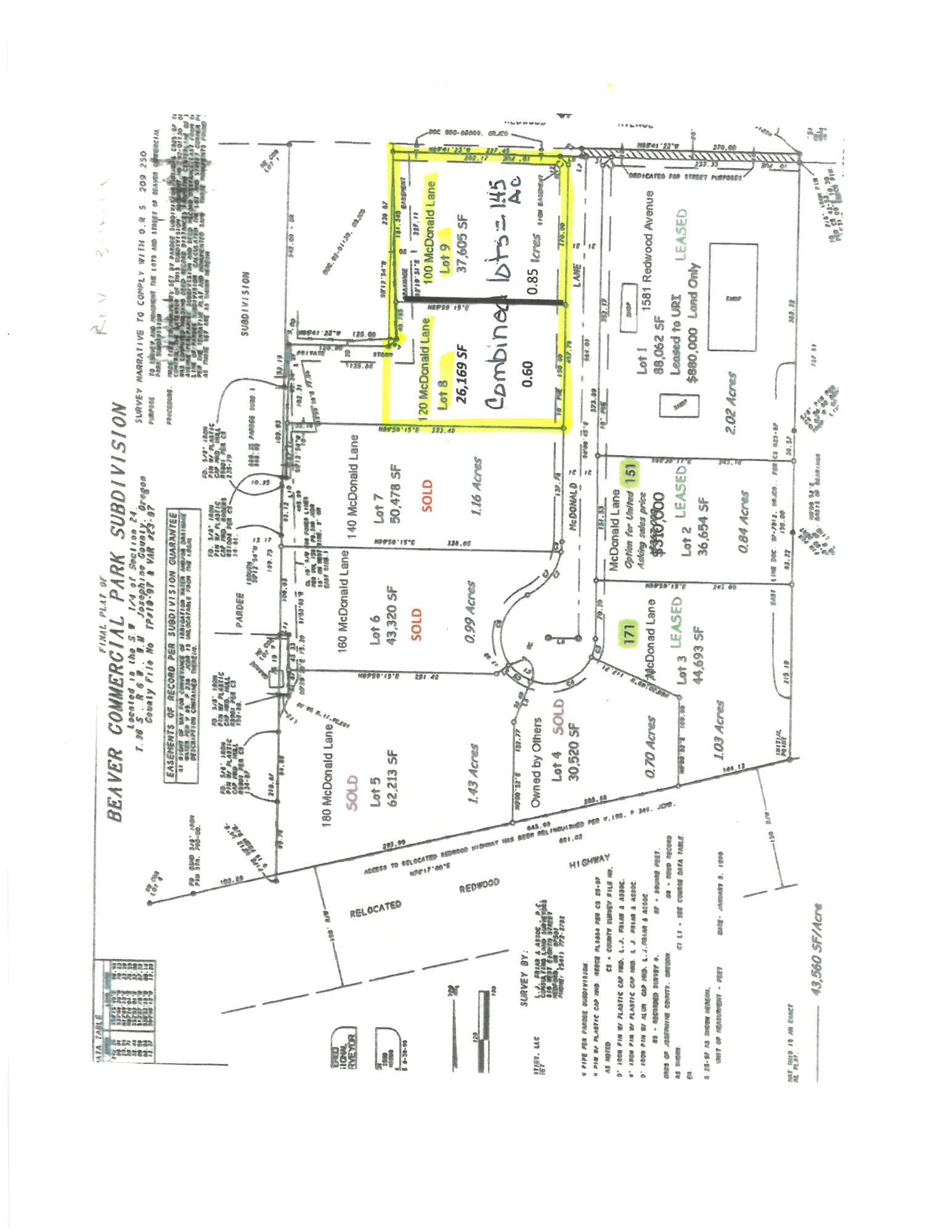 100 - 120 McDonald Lane combined. Photo 1 of 2, McDonald Lane Unit 8 & 9, Grants Pass, OR 97527