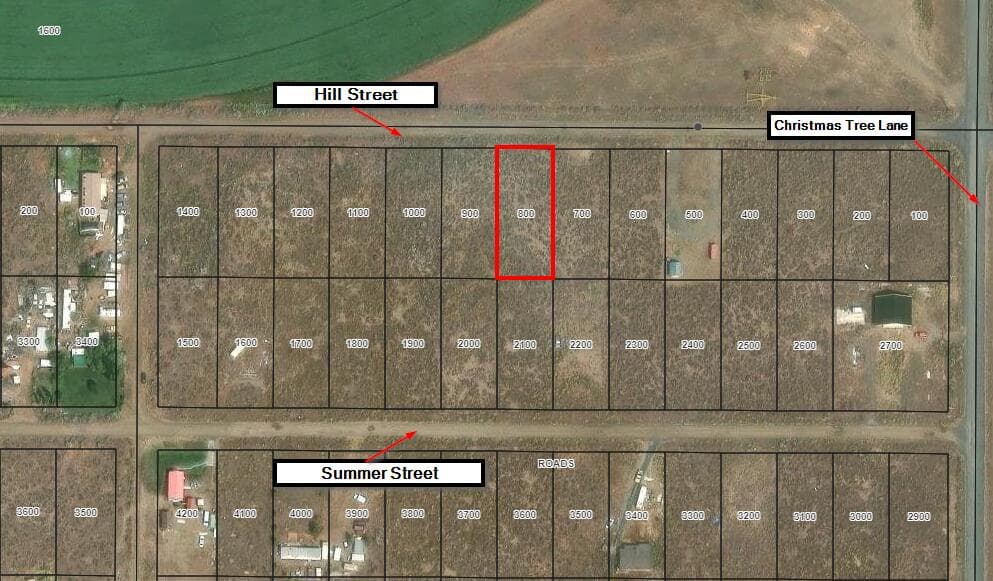 Map of Property Location. Photo 1 of 2, No Situs 27S17E10-AA-00800, Christmas Valley, OR 97641