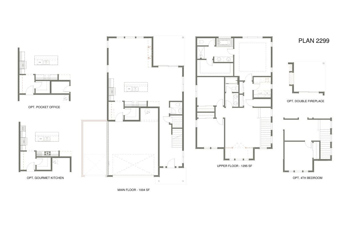 2299 Floor Plan. Photo 2 of 2, 61221 SW Last Chance Place Unit Lot#67, Bend, OR 97702