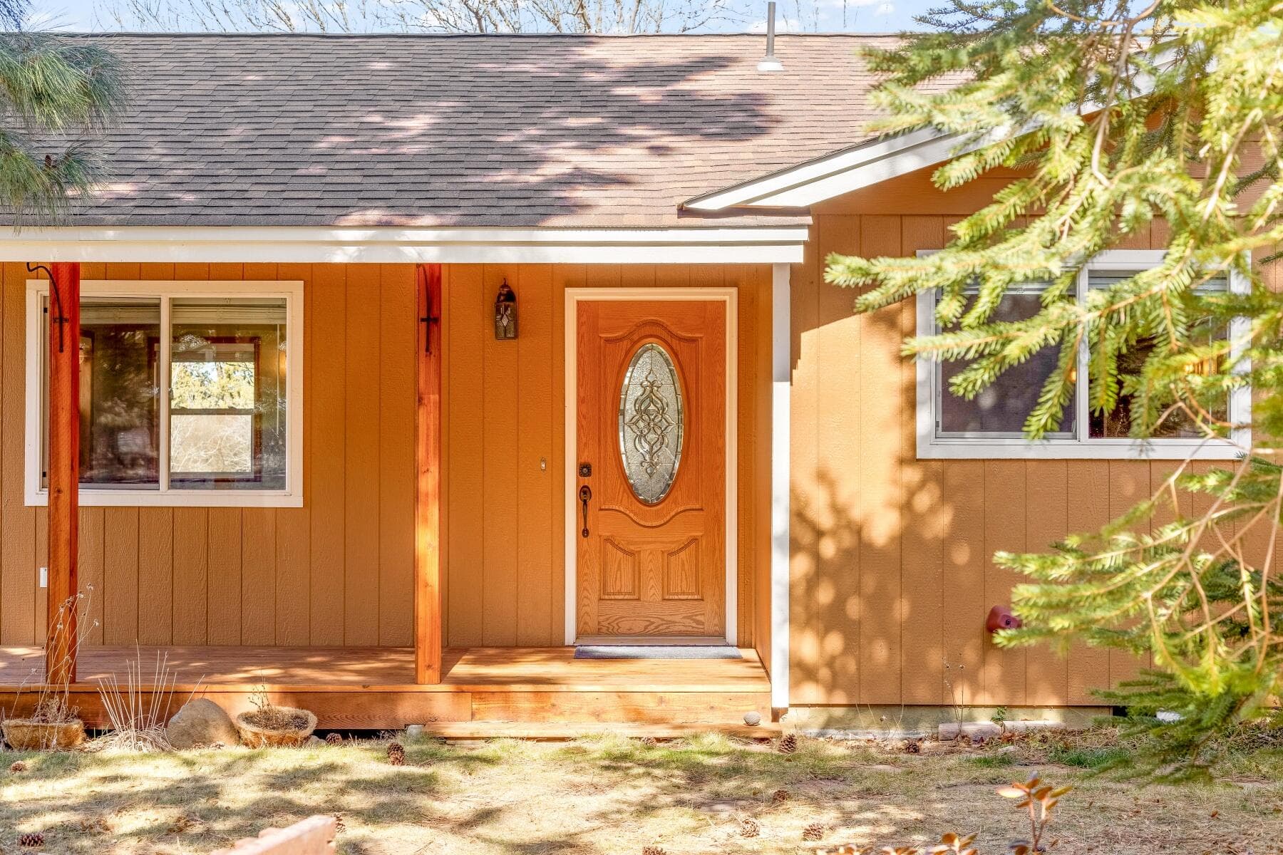 Front door. Photo 3 of 50, 19800 Connarn Road, Bend, OR 97703