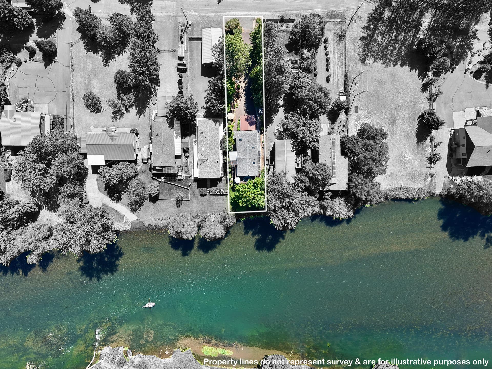 Aerial. Photo 2 of 81, 150 Castaline Place, Shady Cove, OR 97539