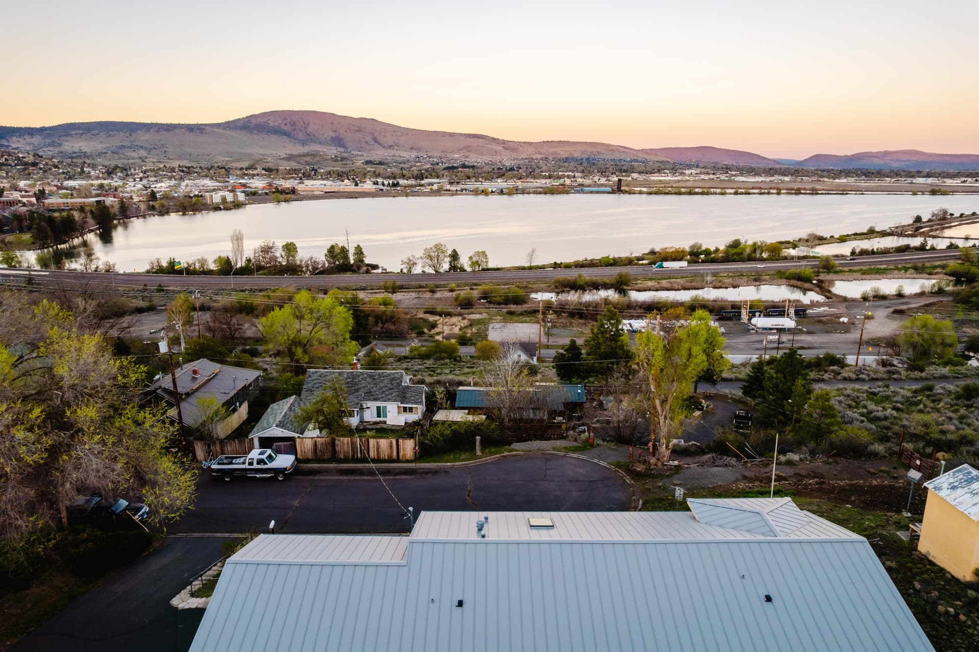 Aerial over Ewauna. Photo 4 of 27, 336 S Rogers Street, Klamath Falls, OR 97601