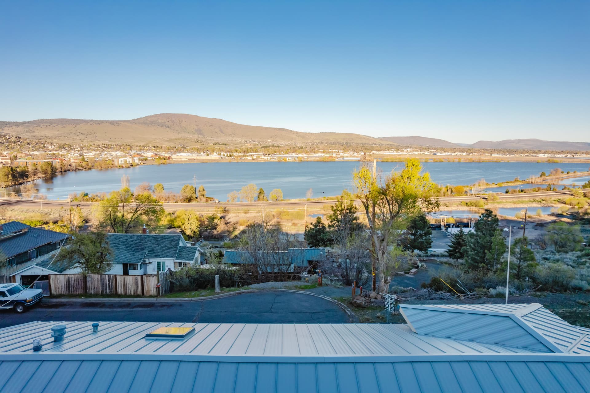 Aerial to Downtown. Photo 5 of 27, 336 S Rogers Street, Klamath Falls, OR 97601